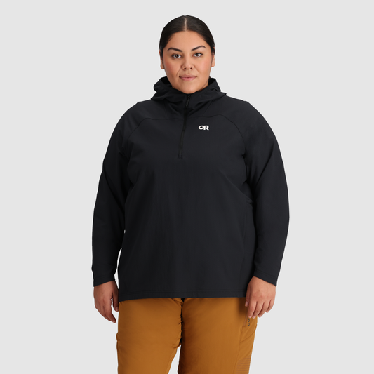 Women's Freewheel MTB Half Zip Hoodie - Plus